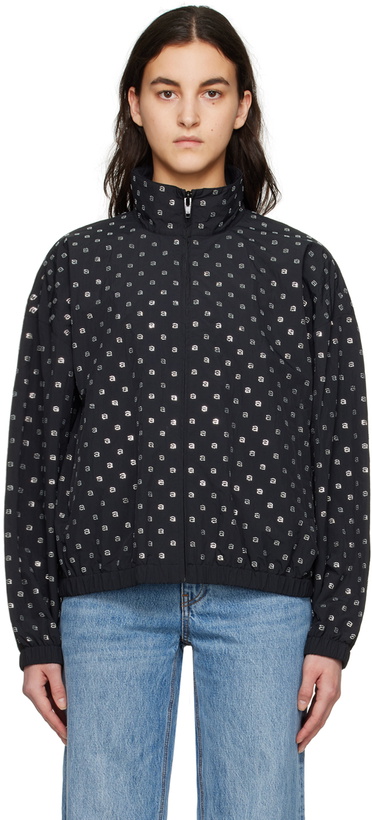 Photo: Alexander Wang Black Coaches Bomber Jacket