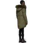 Mr and Mrs Italy Green Down Soft Touch Jacket