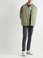 John Elliott - Suffolk Padded Cotton Overshirt - Green