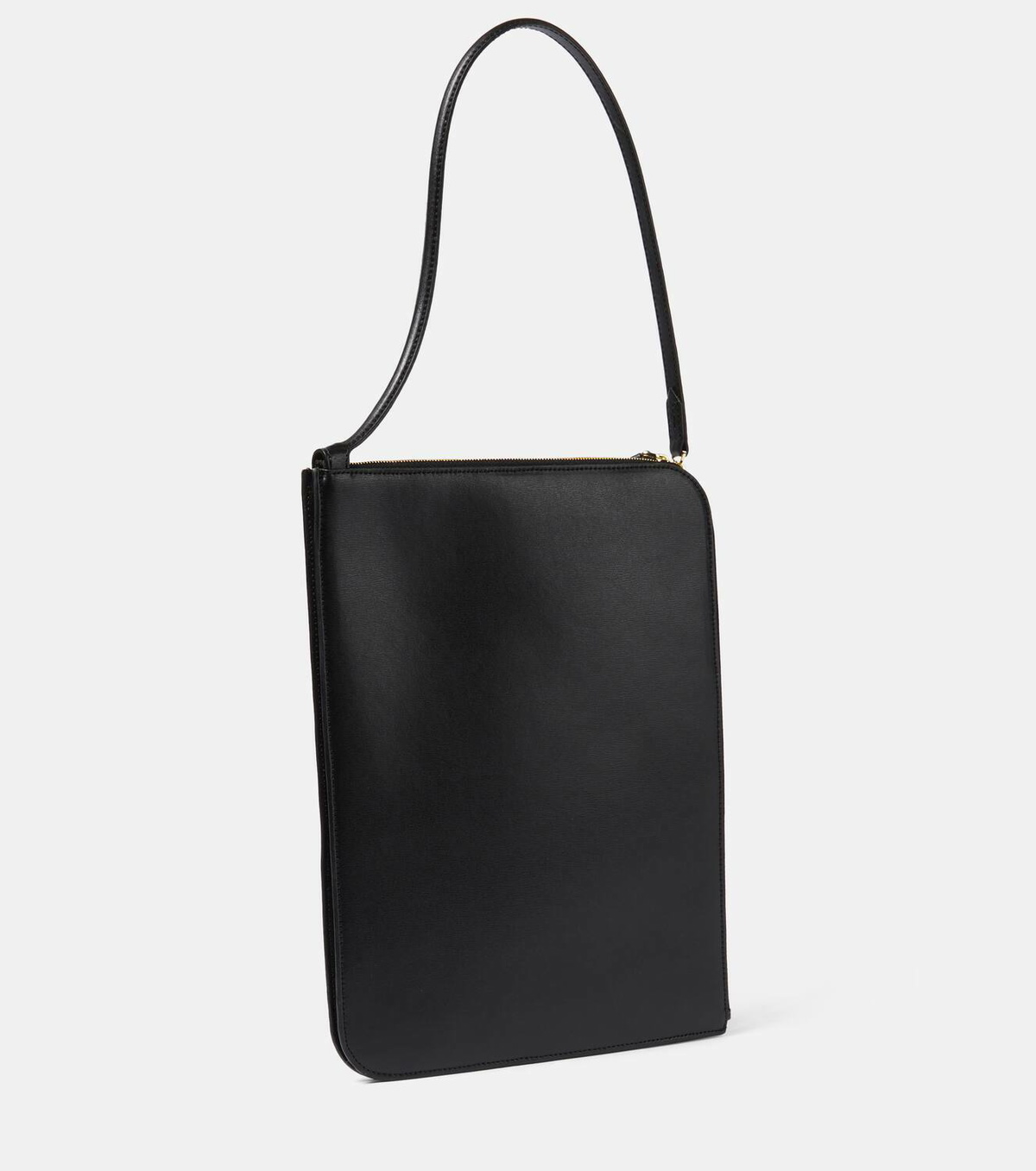 【TOTEME】Slim Tote Bag Smooth Leather Gold l Toteme Slim Leather Tote Bag | Liberty
