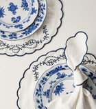 Cabana Set of 2 embroidered linen placemats