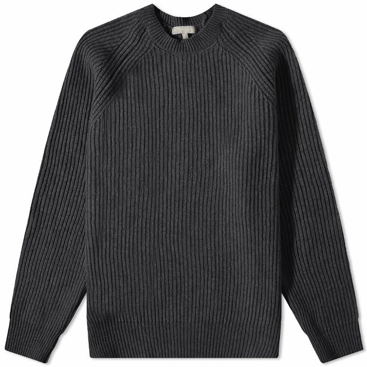 Photo: mfpen Men's Ordinary Pullover Crew Knit in Anthracite