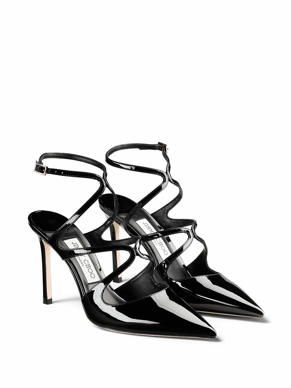 JIMMY CHOO - Azia 95 Patent Leather Pumps Jimmy Choo