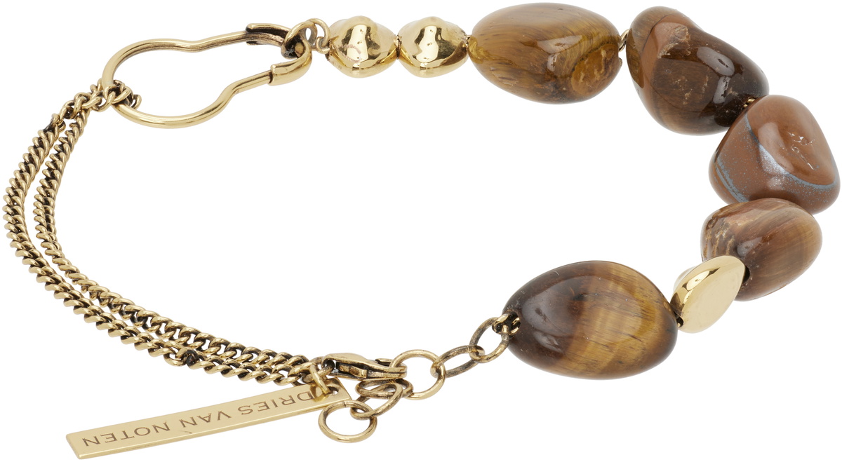 Dries Van Noten Beaded Stone Bracelet