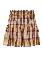 Isabel Marant Etoile Checkered Shorts