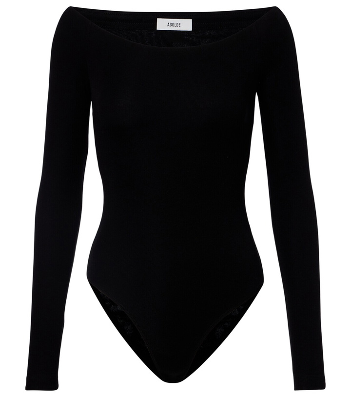 Photo: Agolde Maren off-shoulder bodysuit