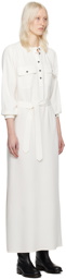 A.P.C. Off-White Marla Maxi Dress