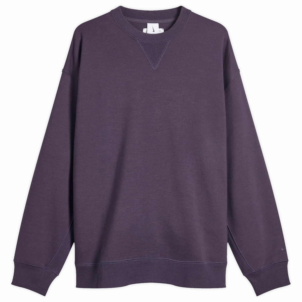 Nike Wool Classics Crew Sweat in Blue Void Nike