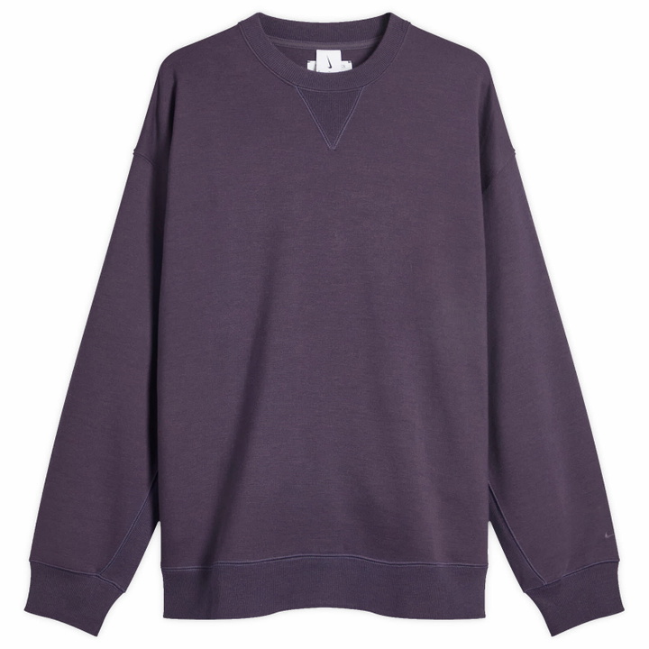 Photo: Nike Wool Classics Wool Sweatshirt in Cave Purple