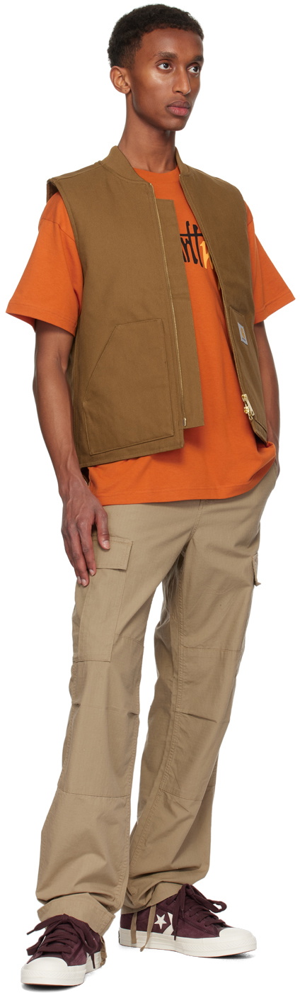 Carhartt Work In Progress Brown Classic Vest Carhartt WIP