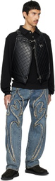 Thug Club Blue Reverse Applique Denim Jeans