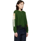 YMC Green Atomic Cardigan