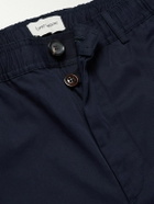 Oliver Spencer - Ashdown Straight-Leg Cotton-Twill Trousers - Blue