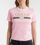 Gucci Logo cotton jersey T-shirt