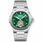 Waldhoff Navigator Automatic Green Malachite Dial Mens Watch MW-22-MA
