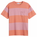 Levi's Men's LVC 1960s Casuals T-Shirt in Ginger Stripe
