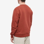 A-COLD-WALL* Men's Essential Logo Crew Sweat in Burnt Red