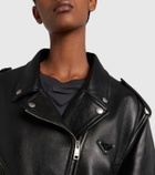 Prada Leather biker jacket