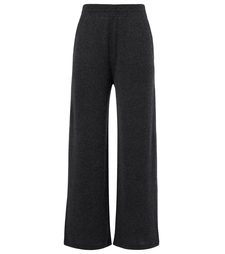 Photo: The Row Orpin cashmere wide-leg pants