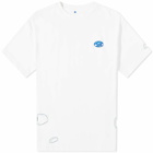 ADER Error Men's Small Distort Logo T-Shirt in White