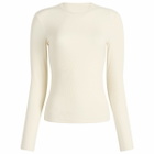 TALA Women's 365 Long Sleeve Long Line T-Shirt in Cream