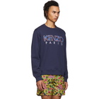 Kenzo Navy Classic Logo Sweatshirt