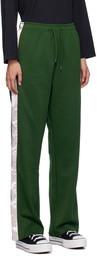 Stockholm (Surfboard) Club Green Trim Track Pants