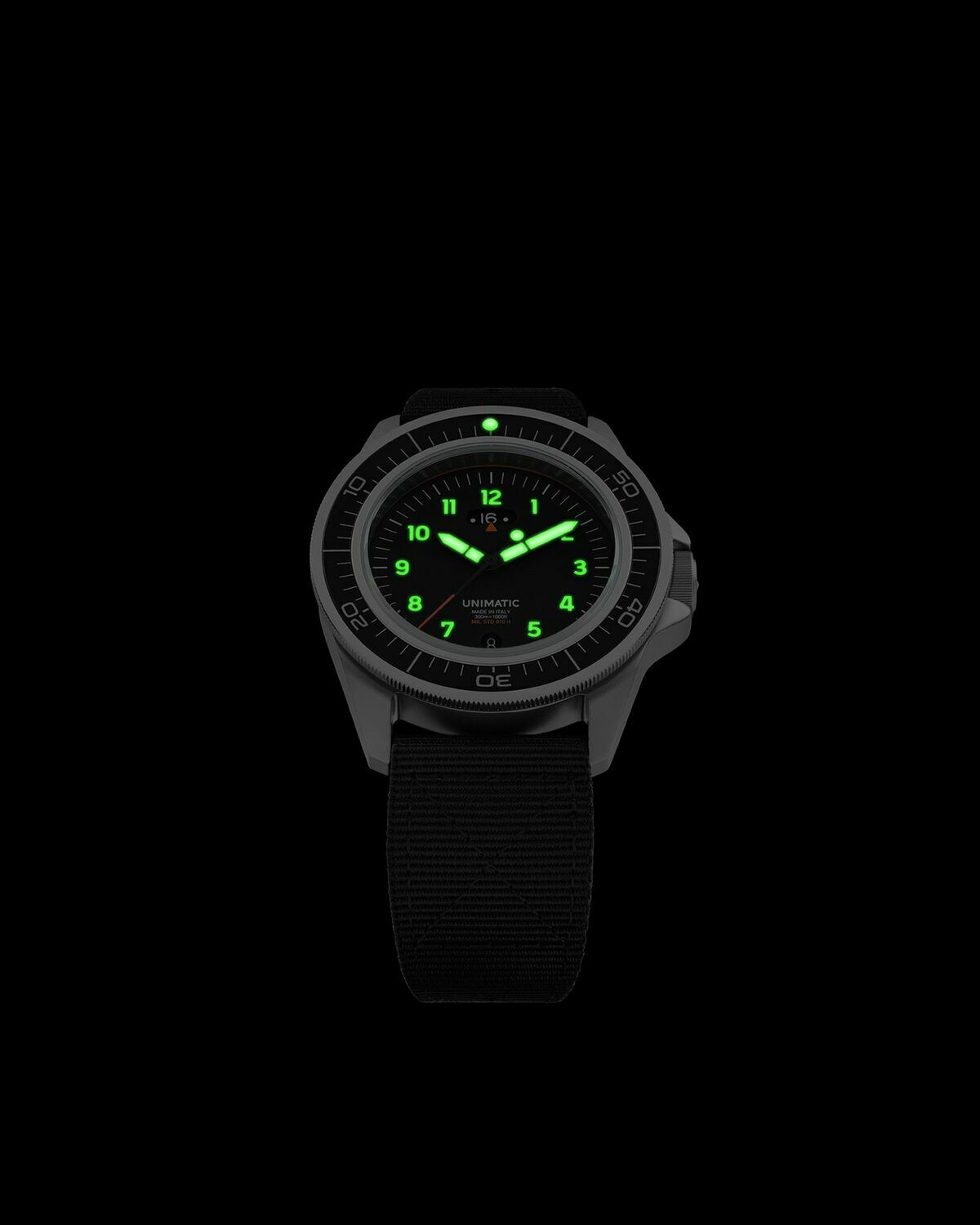 Unimatic Uwk Ut1 Gmt Black Watches