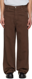 LE17SEPTEMBRE Brown Straight Jeans