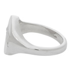 Hatton Labs SSENSE Exclusive Silver Pearl Ring