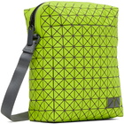 Bao Bao Issey Miyake Green Voyager Messenger Bag