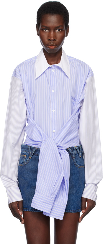 Photo: Charles Jeffrey LOVERBOY Blue Hug Shirt
