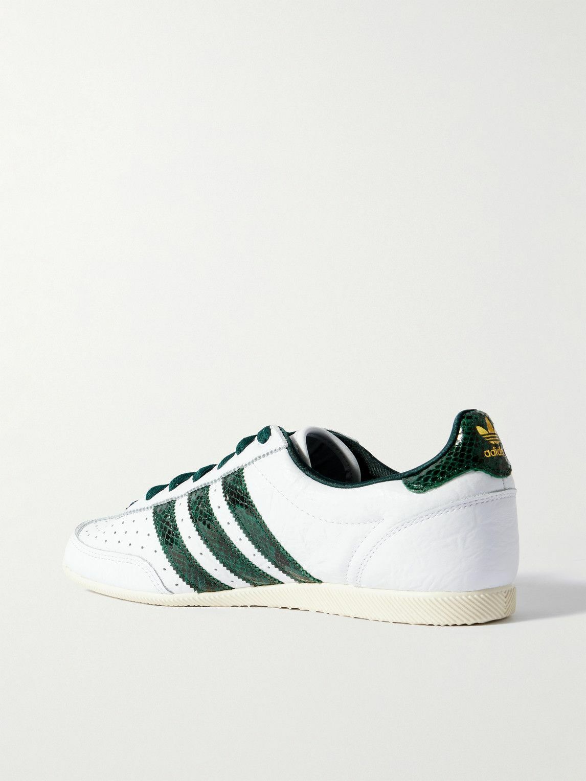 adidas Originals - Japan Snake-Effect and Leather Sneakers - White