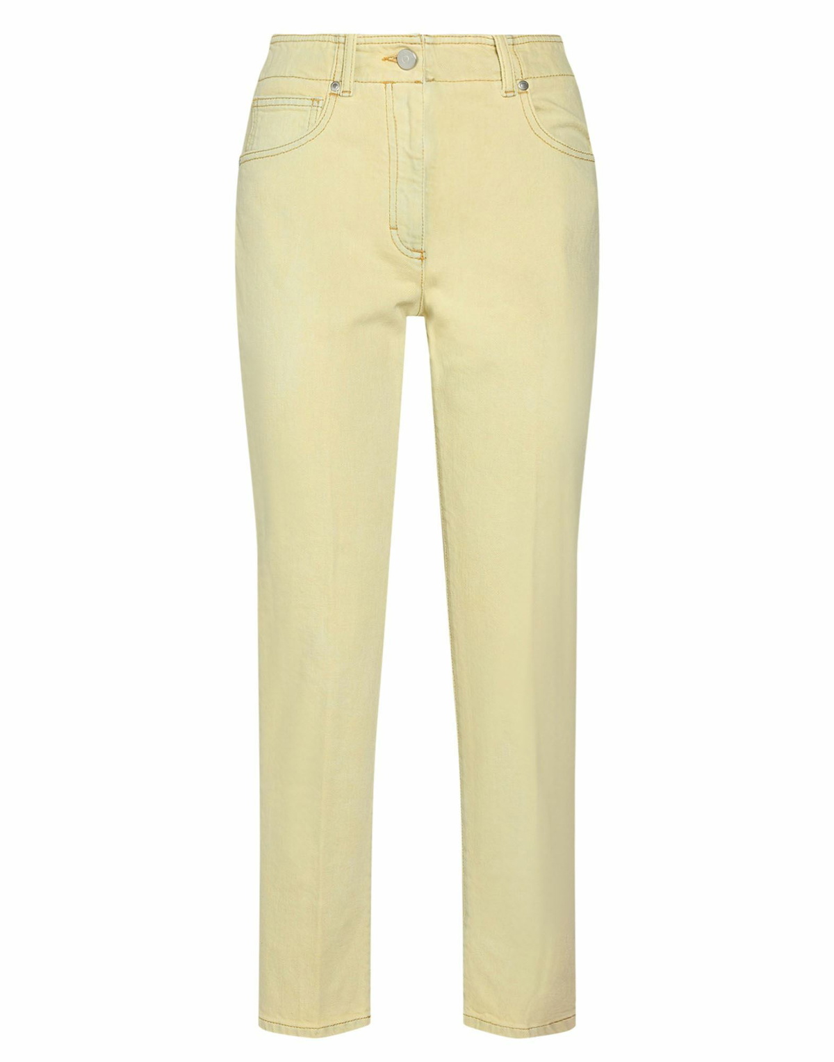 Peserico Womens Jeans Pastel in Yellow