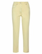 Peserico Womens Jeans Pastel in Yellow