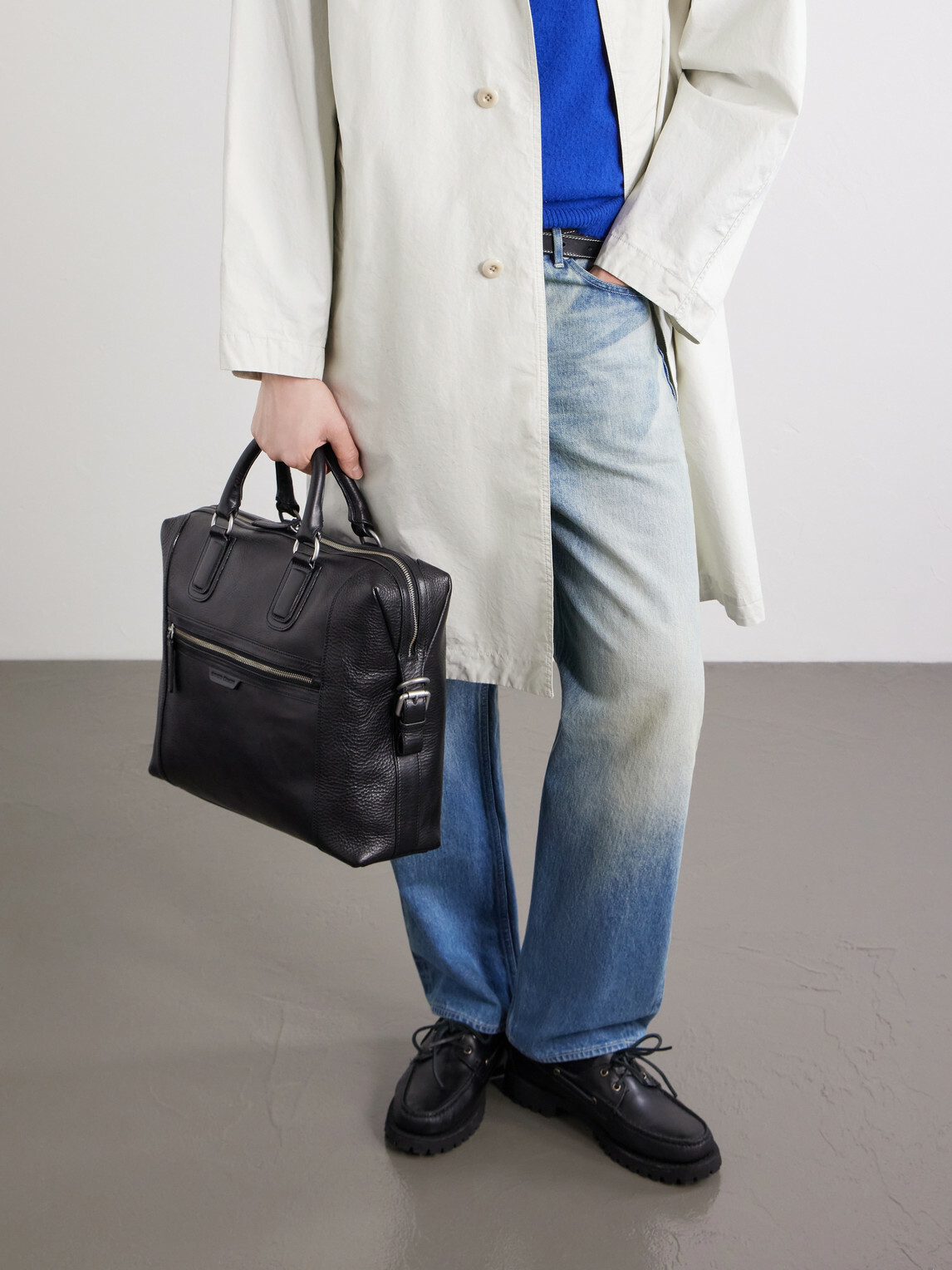 Officine Creative - Jules 003 Full-Grain Leather Briefcase
