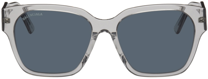 Photo: Balenciaga Gray Shiny Sunglasses