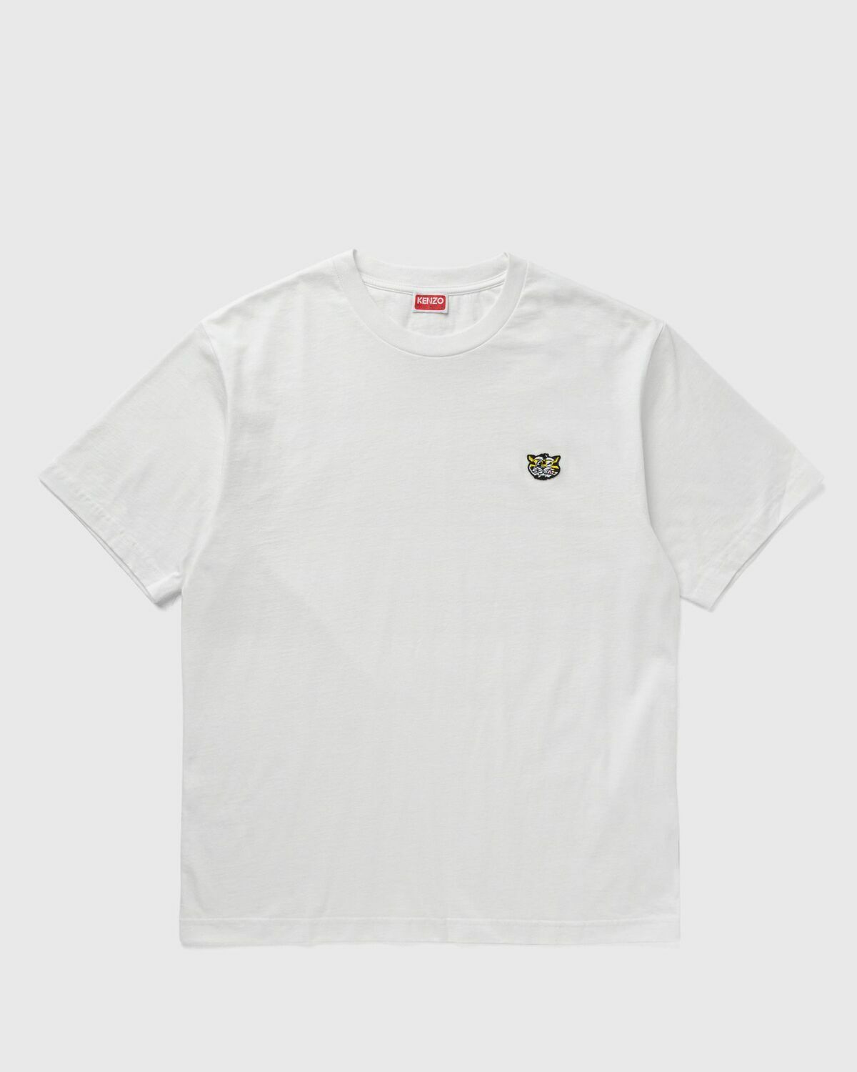 Kenzo GOTS WILD TIGER CLASSIC TEE White Mens Shortsleefe