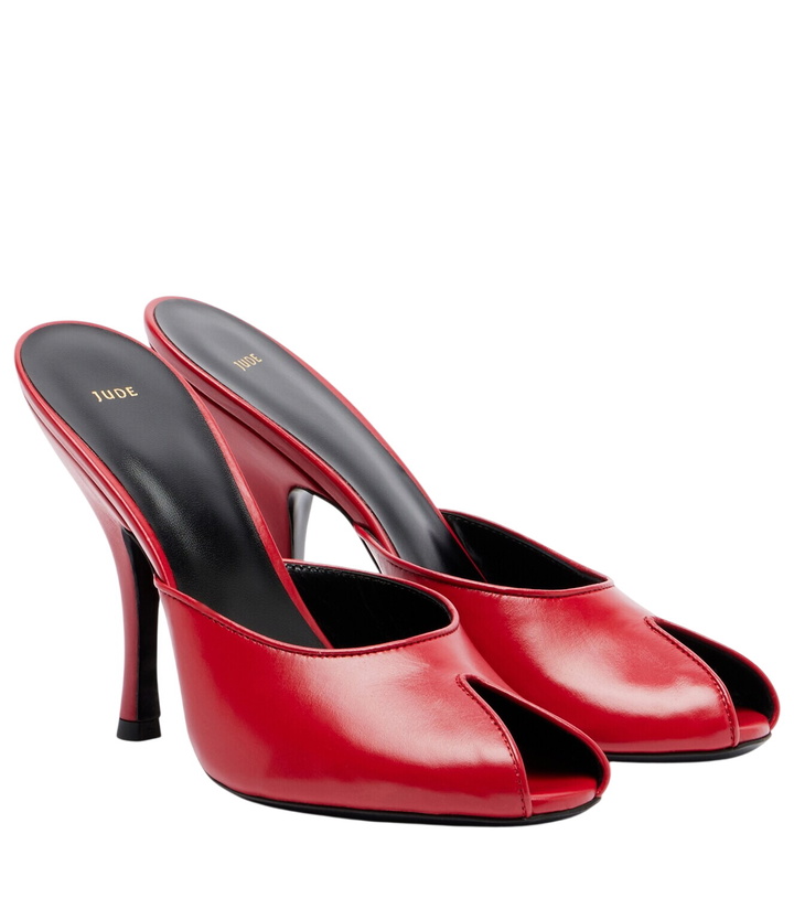Photo: JUDE Date leather mules