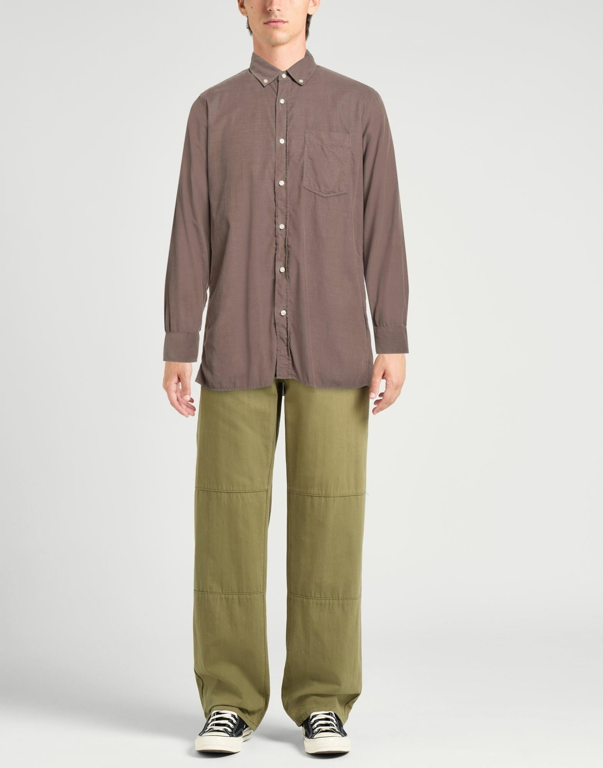 Officine Générale Mens Shirt Taupe