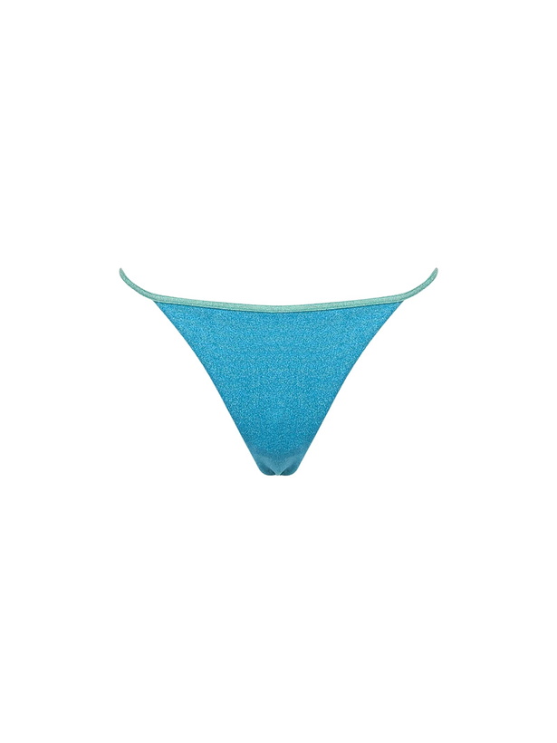Photo: MC2 Saint Barth Woman Lurex Cheeky Swim Briefs Jodene