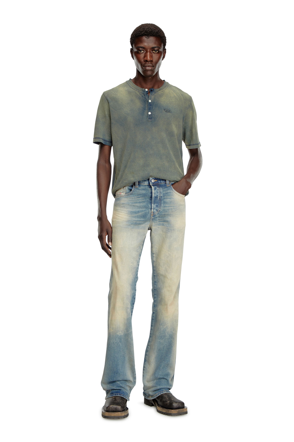 Diesel Jeans Best Mens Bootcut Jeans Diesel 1998 D-Buck 09L50