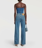 Giuseppe di Morabito Denim bustier top