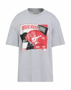 True Religion Mens T-shirt in Grey