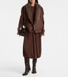 Xu Zhi Reversible faux fur jacket