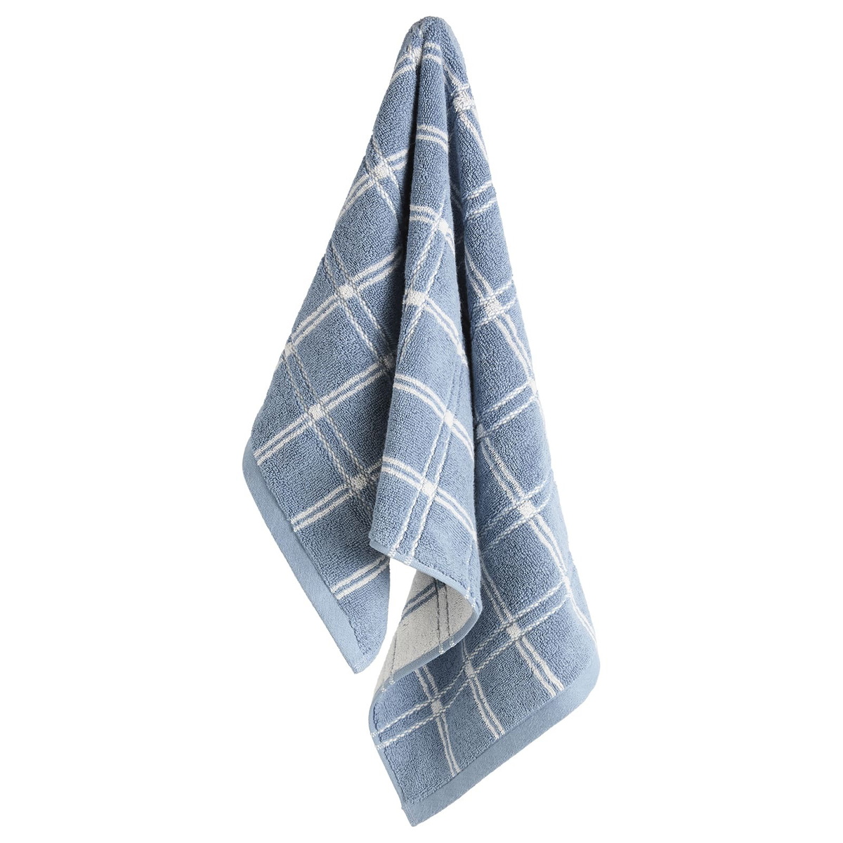 Baina Ness Hand Towel in Celeste/Chalk 
