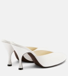 Herbert Levine Sitting Pretty satin mules