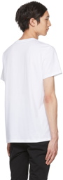 Balmain White Organic Cotton T-Shirt