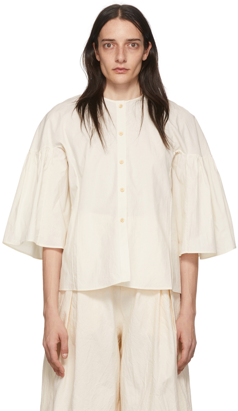 Toogood Beige 'The Weaver' Shirt Toogood