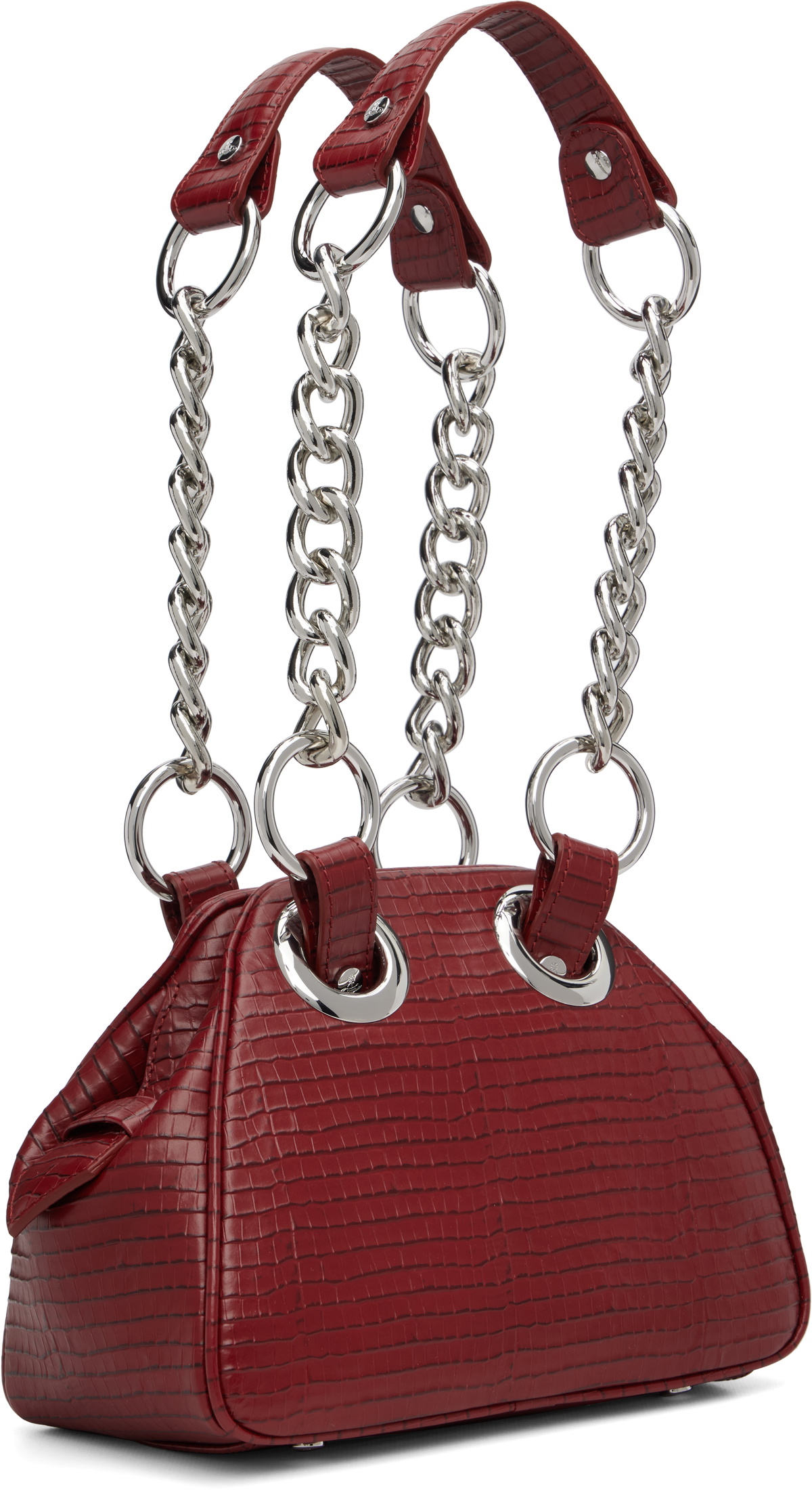 Vivienne Westwood Red Archive Orb Chain Handbag Vivienne Westwood